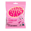 BUBS Mini Sour Raspberry Skulls 90g