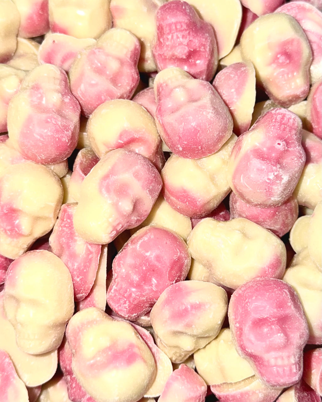Skull Crushers Strawberry White Chocolates