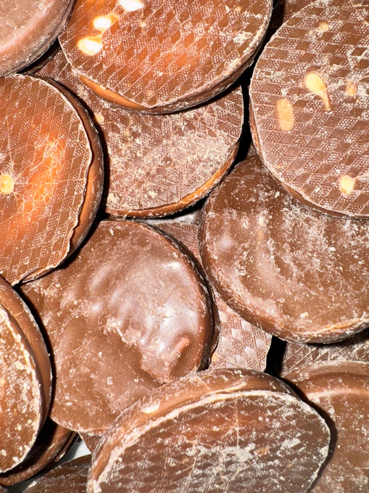 Swedish Milk Chocolate Marshmallow Disks