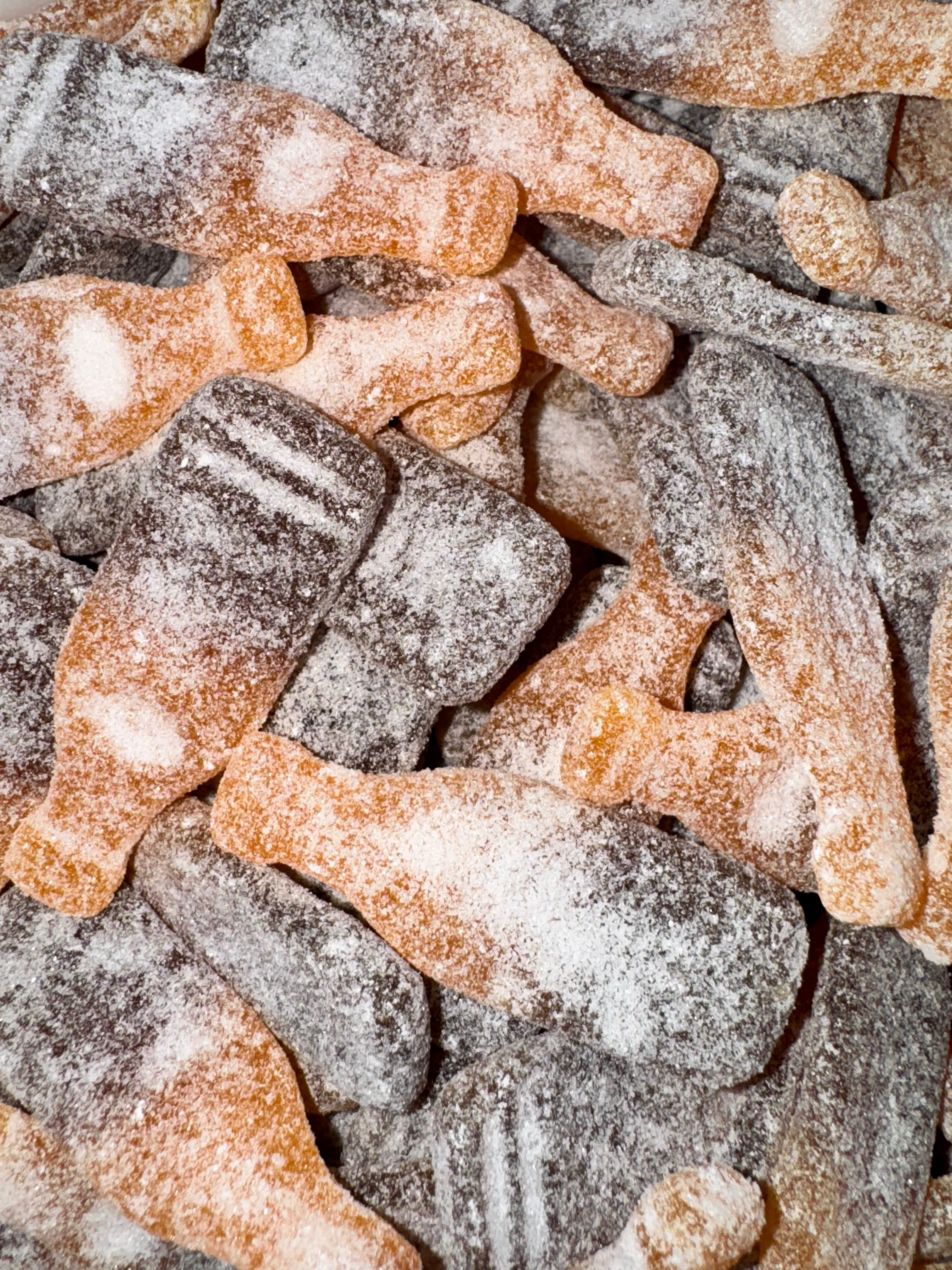 Sour Black Orange Bottles Gluten Free