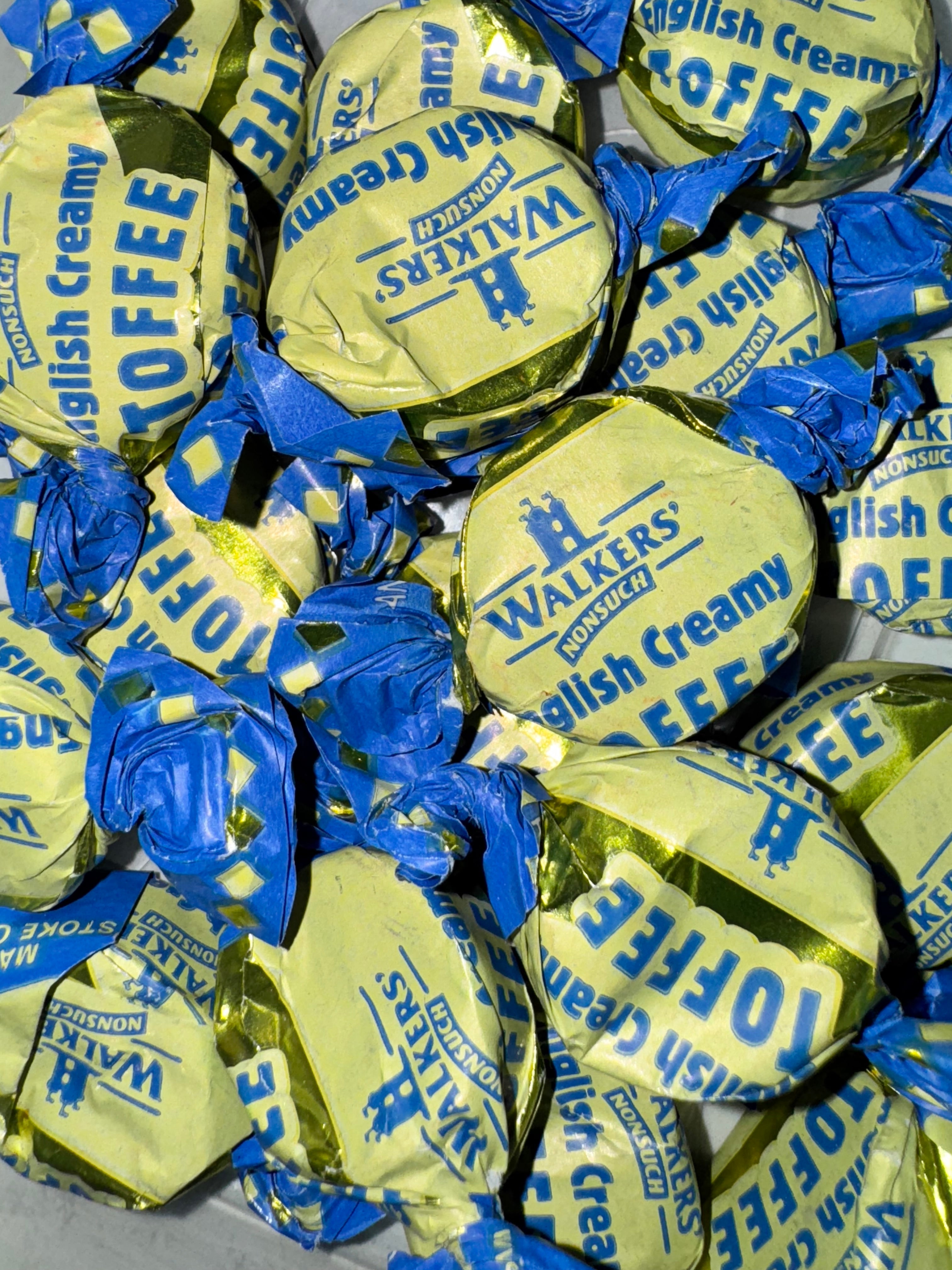 Walker's Irish Cream Caramel Toffee