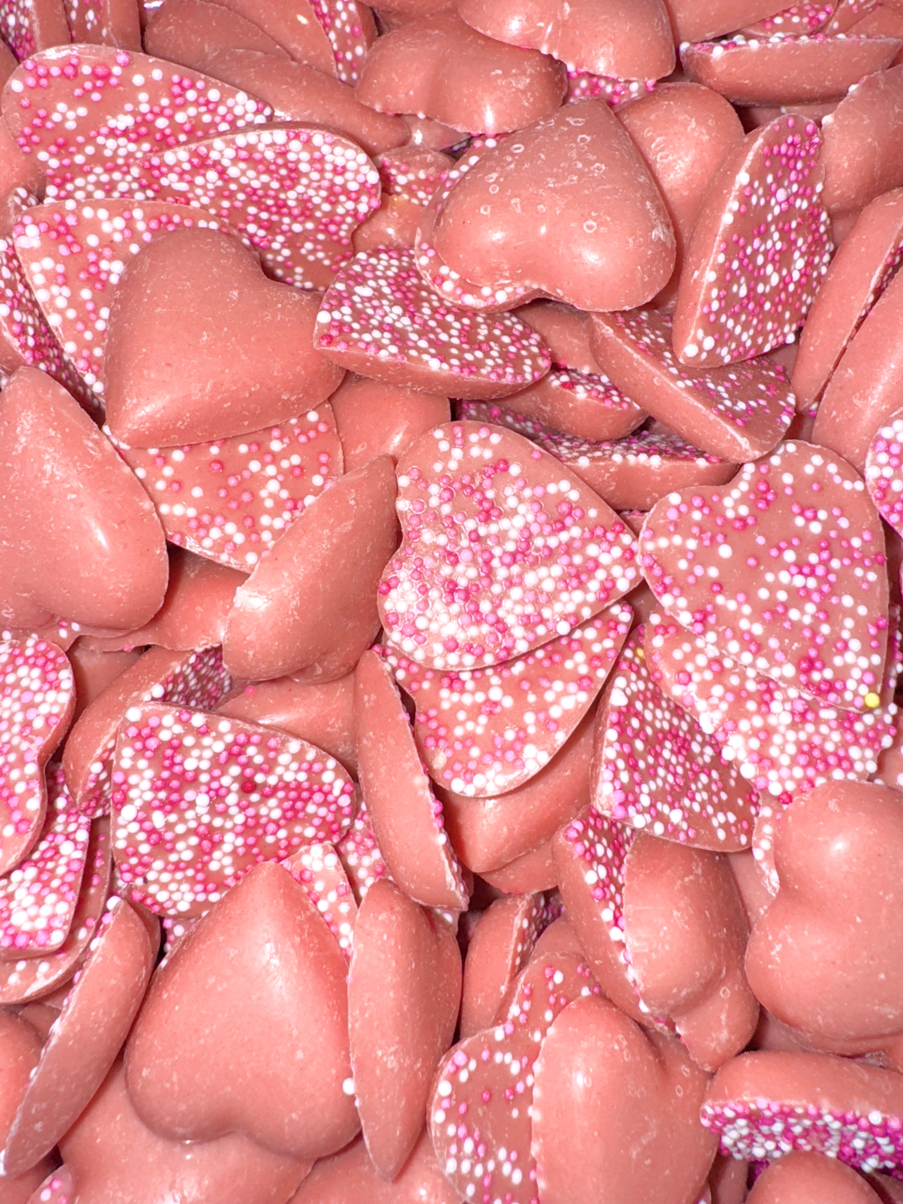 Strawberry Heart Chocolates