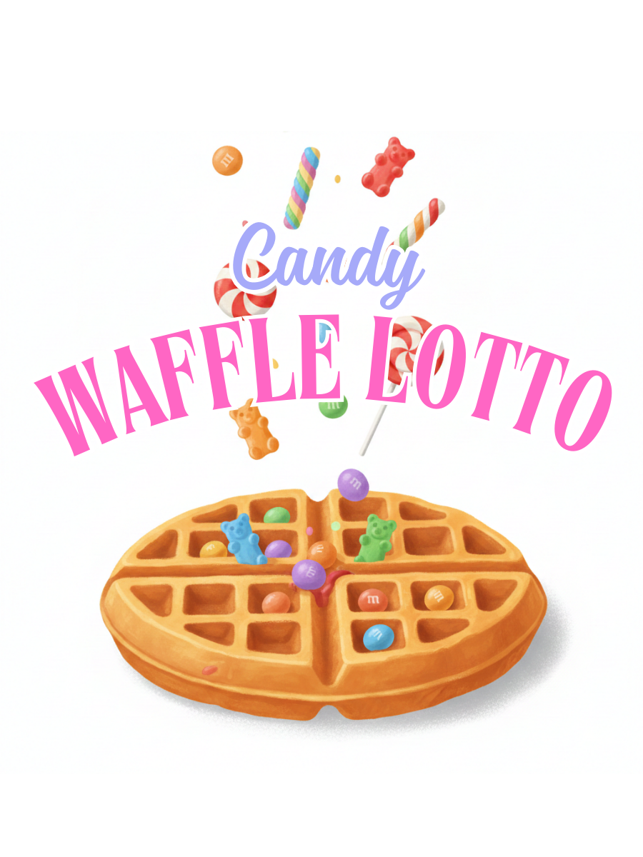 Candy Waffle Lotto Ticket
